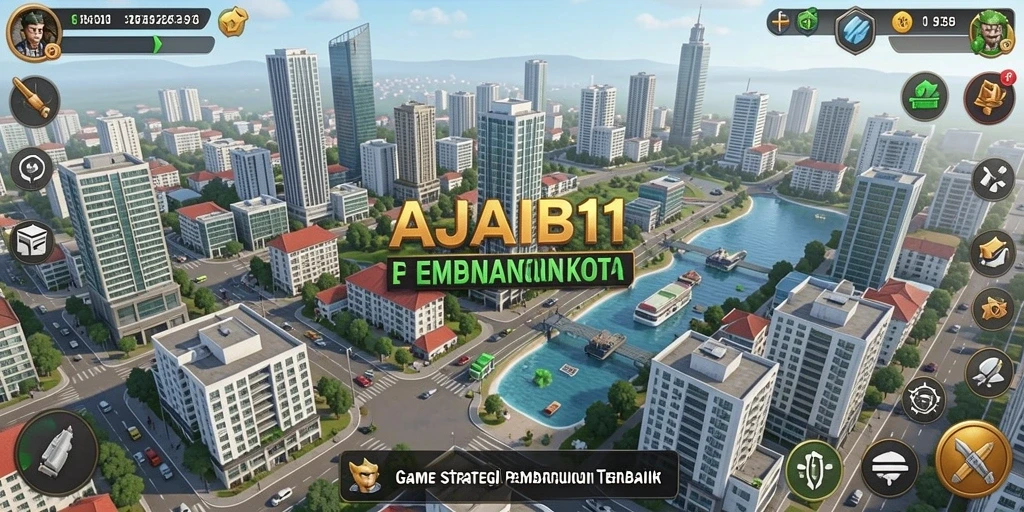 Screenshot AJAIB11 menampilkan momen aksi seru dalam gameplay SLG.