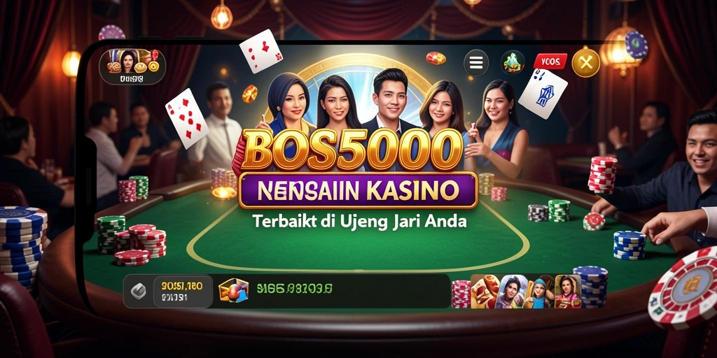 Tampilan gameplay menarik dari BOS5000 di kasino virtual.
