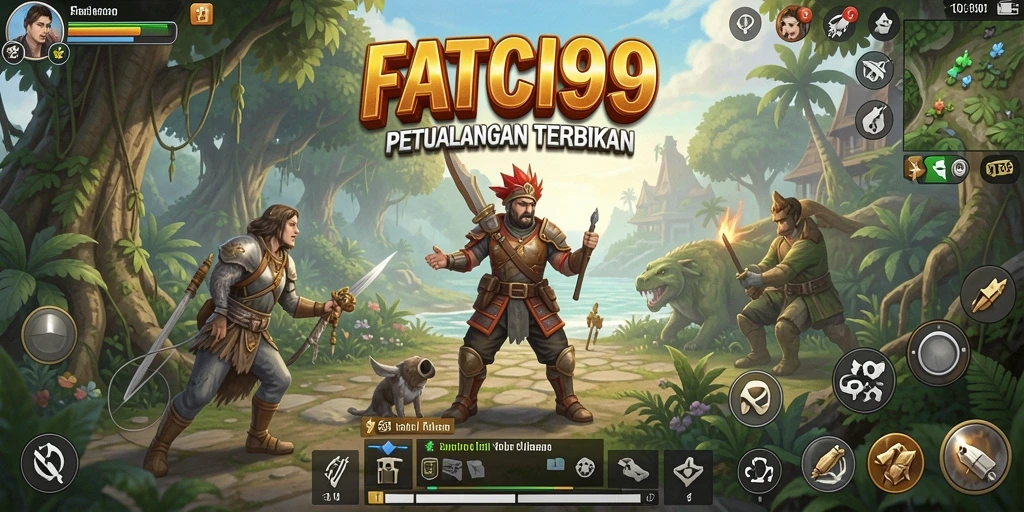 Tangkapan layar dari gameplay FATCI99 yang mendebarkan di dunia terbuka.