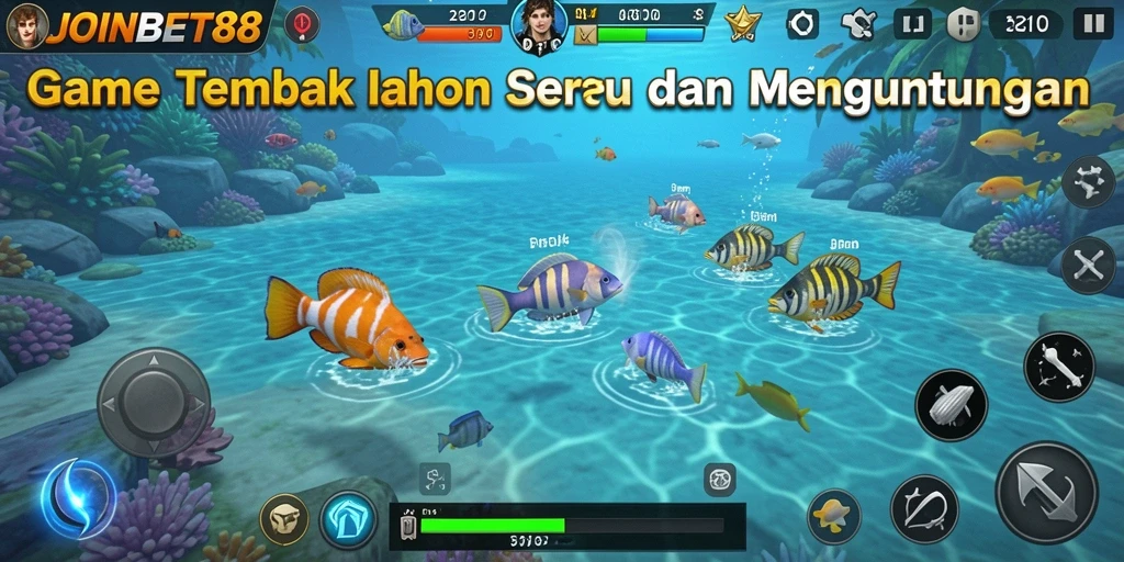 Screenshot gameplay JOINBET88 yang penuh warna dan mendebarkan.