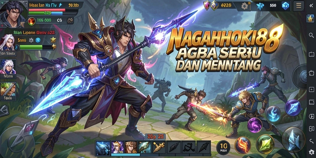 Tampilan gameplay menegangkan di NAGAHOKI88 dengan aksi seru.