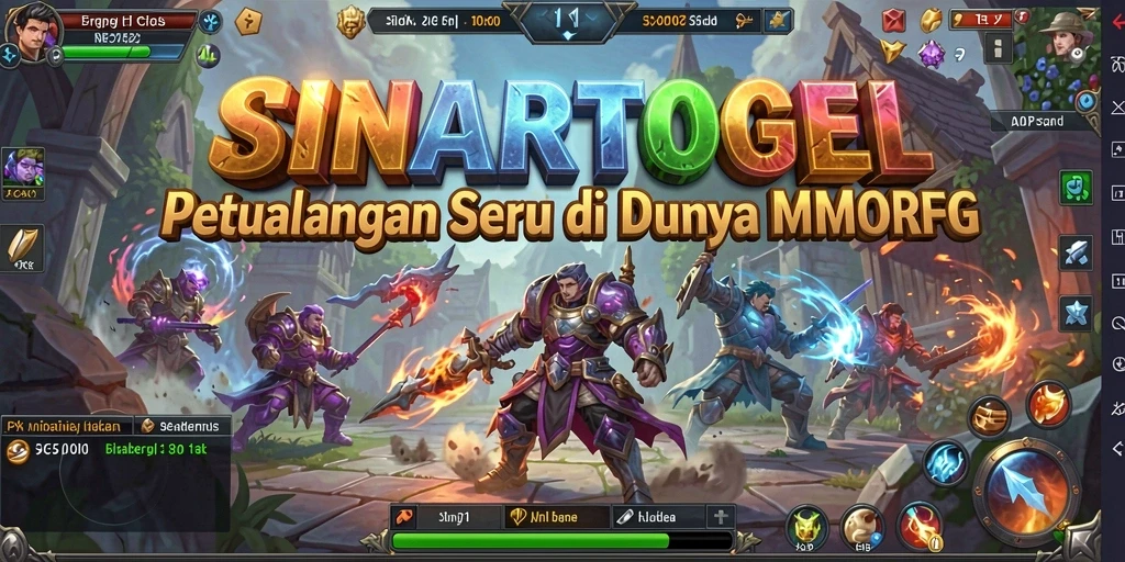 Screenshot SINARTOGEL menampilkan aksi seru dalam petualangan MMORPG.